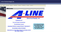 Desktop Screenshot of alineelectric.com